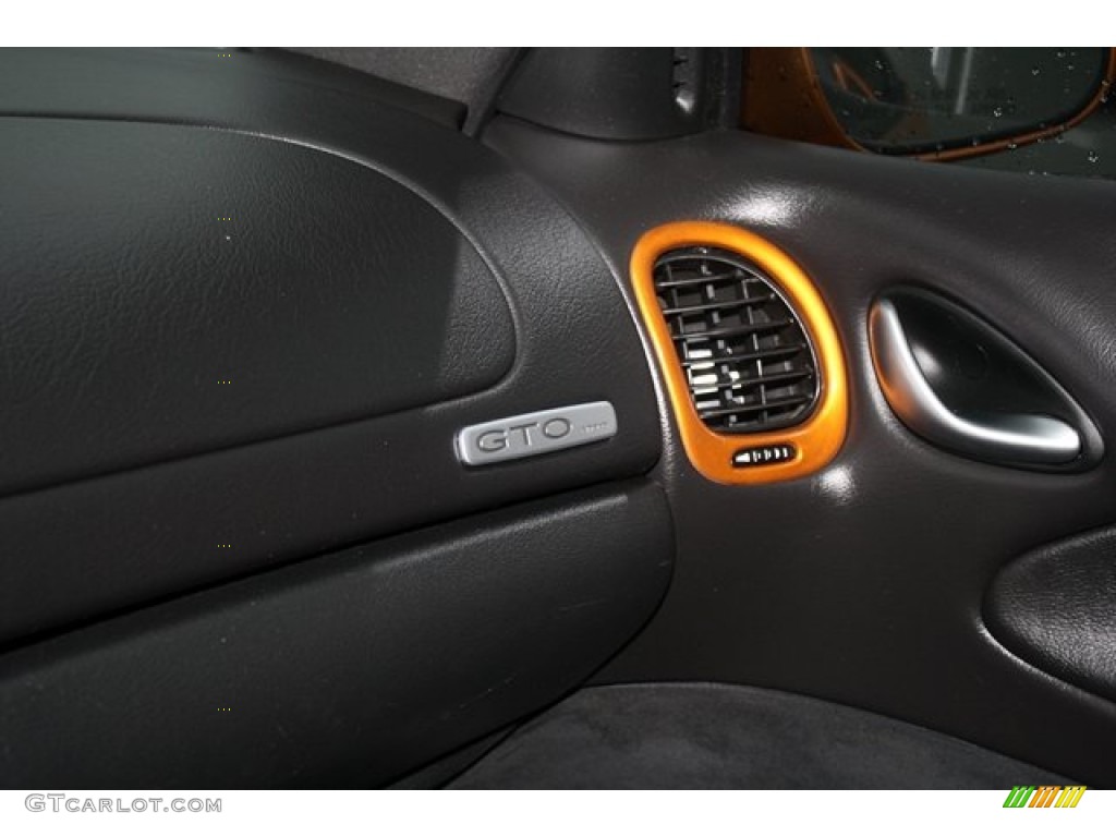 2006 GTO Coupe - Brazen Orange Metallic / Black photo #18