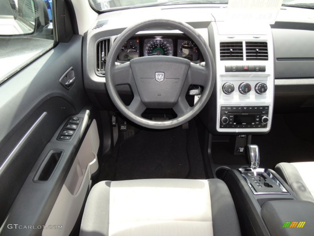 2009 Dodge Journey SXT Dark Slate Gray/Light Graystone Dashboard Photo #52050104