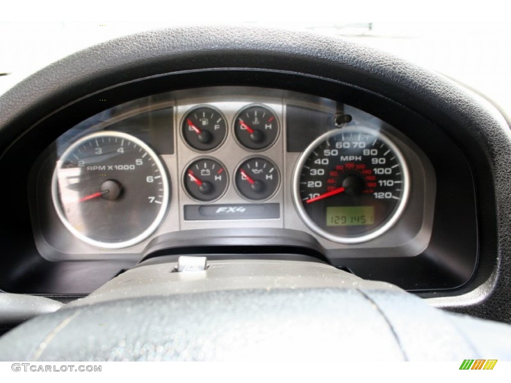 2006 F150 FX4 SuperCab 4x4 - Oxford White / Black photo #72