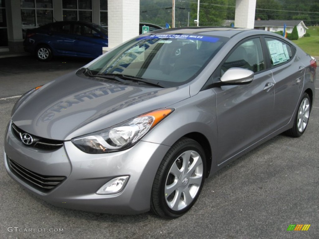 Harbor Gray Metallic 2012 Hyundai Elantra Limited Exterior Photo #52050713