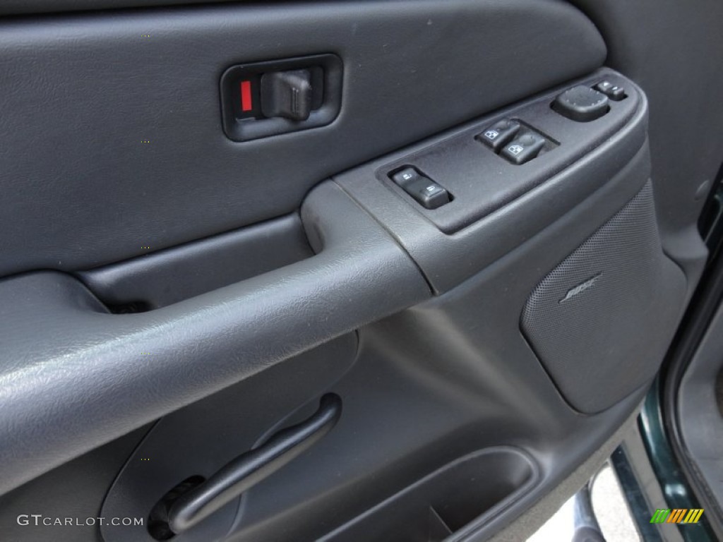 2005 Silverado 1500 Z71 Extended Cab 4x4 - Dark Green Metallic / Medium Gray photo #22