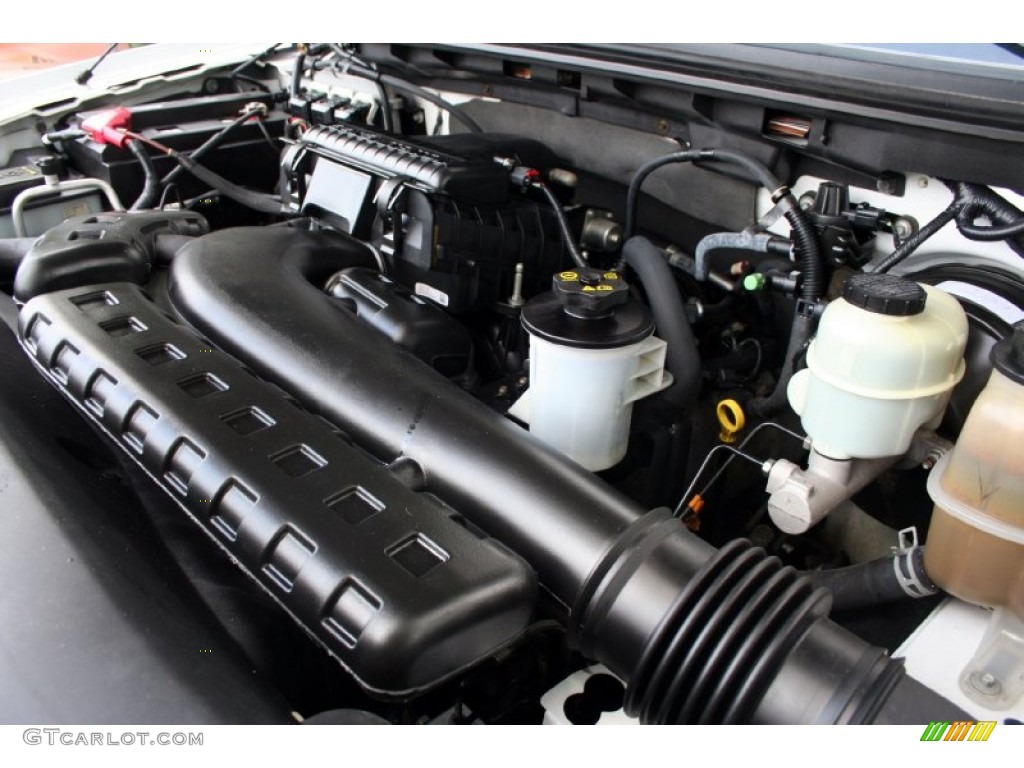 2006 F150 FX4 SuperCab 4x4 - Oxford White / Black photo #96