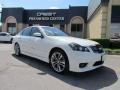 2010 Moonlight White Infiniti M 35 Sedan  photo #1