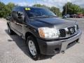 2006 Smoke Gray Nissan Titan SE Crew Cab 4x4  photo #12