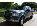 Medium Wedgewood Blue Metallic - F150 Lariat SuperCrew 4x4 Photo No. 1