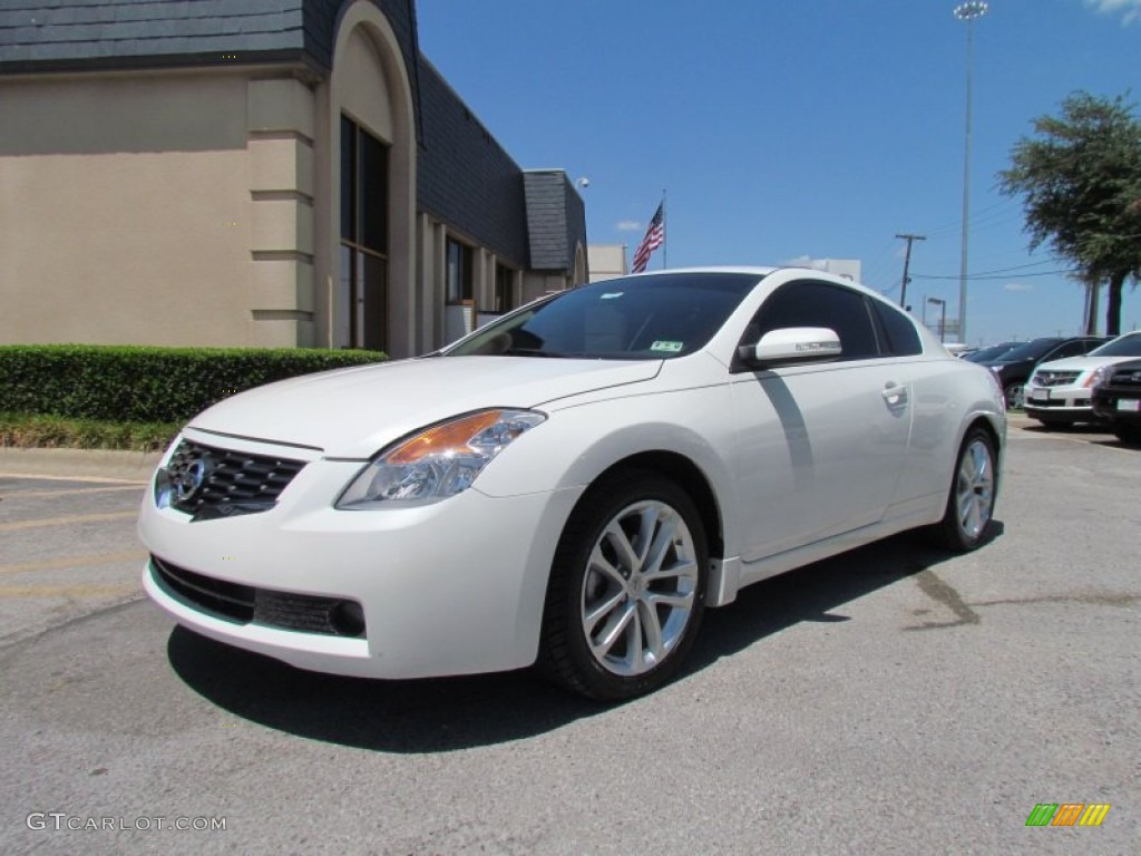 Winter Frost Pearl 2009 Nissan Altima 3.5 SE Coupe Exterior Photo #52051736