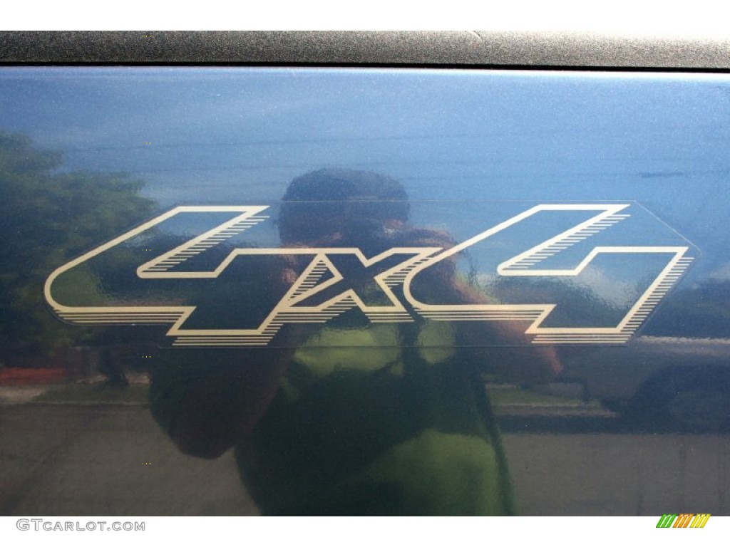 2004 F150 Lariat SuperCrew 4x4 - Medium Wedgewood Blue Metallic / Tan photo #108