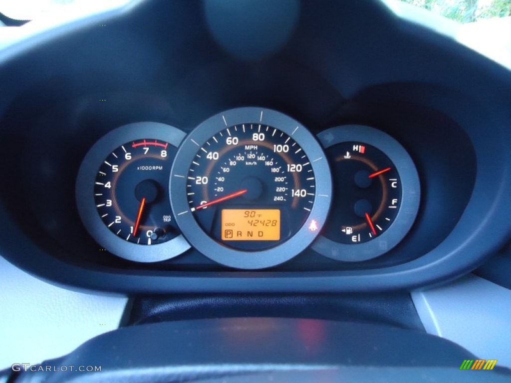 2009 Toyota RAV4 Limited V6 4WD Gauges Photo #52053521