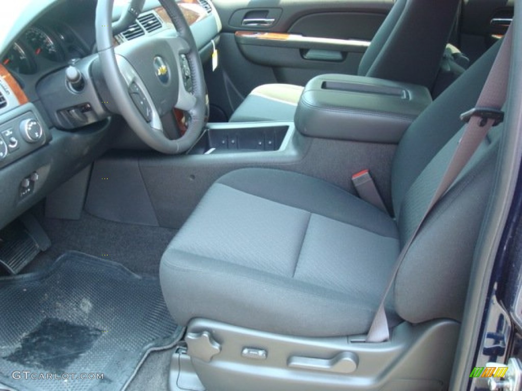 Ebony Interior 2011 Chevrolet Avalanche LS 4x4 Photo #52053764