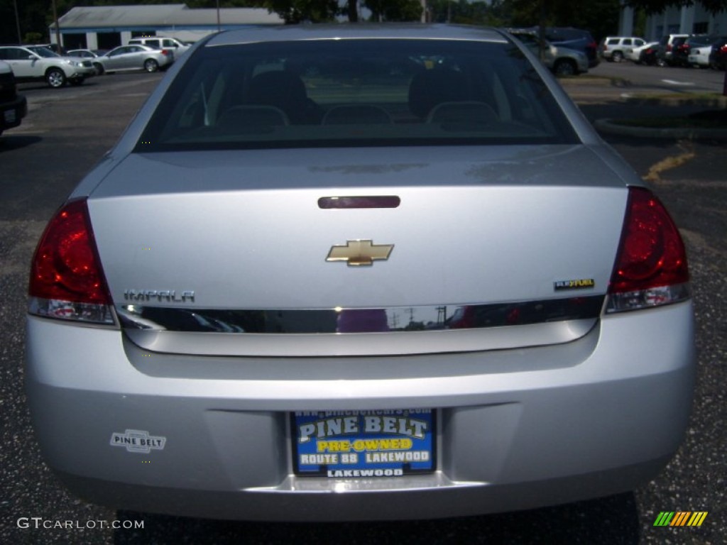 2010 Impala LS - Silver Ice Metallic / Ebony photo #5