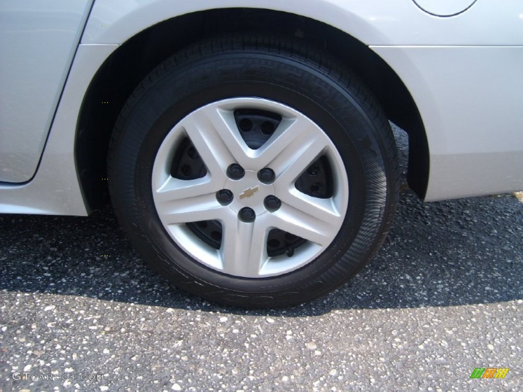 2010 Impala LS - Silver Ice Metallic / Ebony photo #8