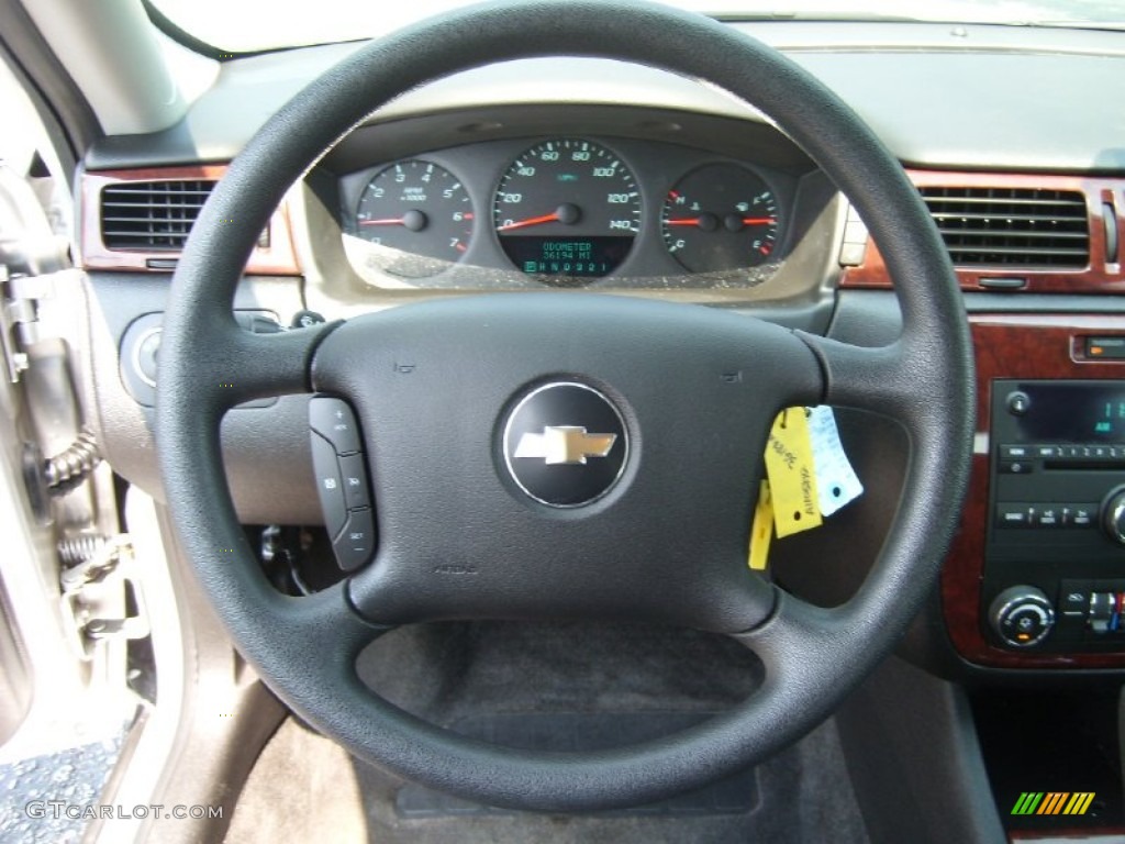 2010 Impala LS - Silver Ice Metallic / Ebony photo #13