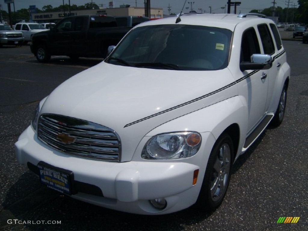 2011 HHR LT - Arctic Ice White / Ebony photo #1