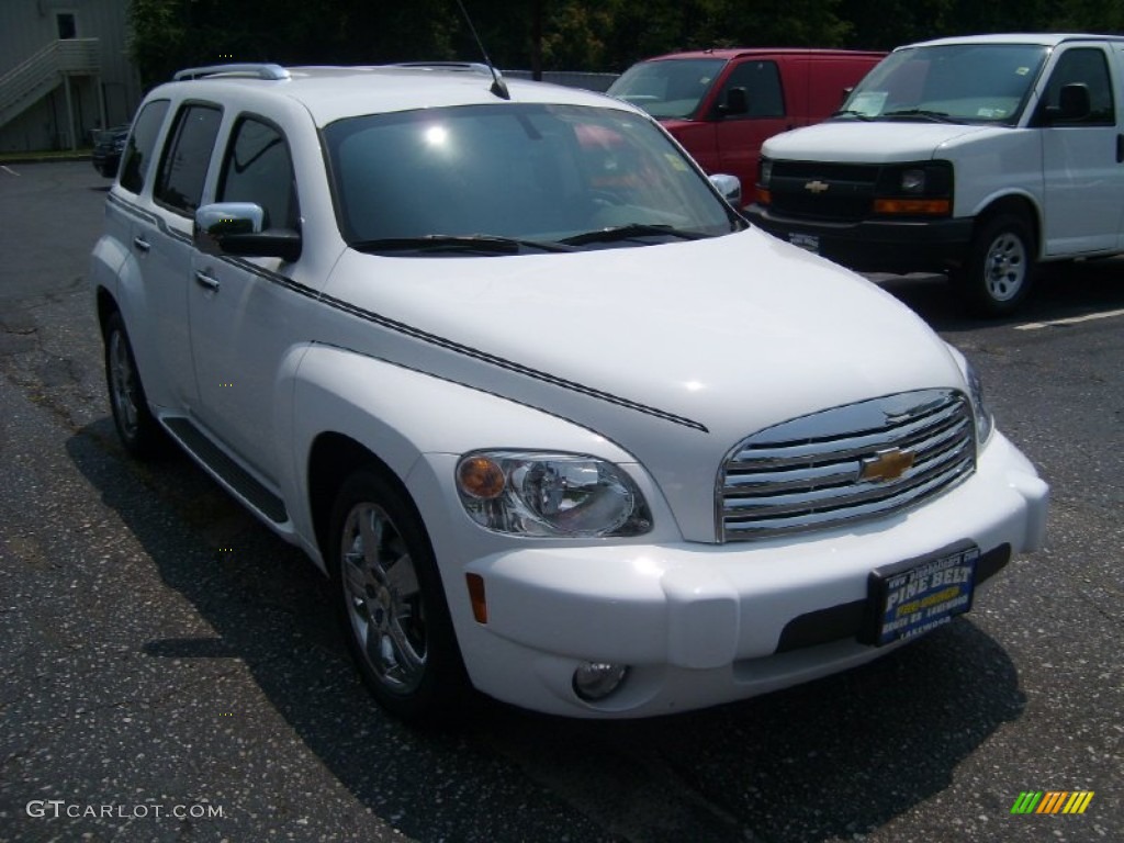 2011 HHR LT - Arctic Ice White / Ebony photo #3