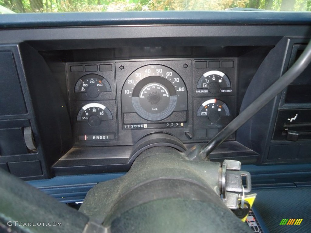 1988 Chevrolet C/K K1500 Regular Cab 4x4 Gauges Photo #52054673