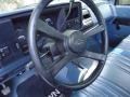 1988 Chevrolet C/K Blue Interior Steering Wheel Photo