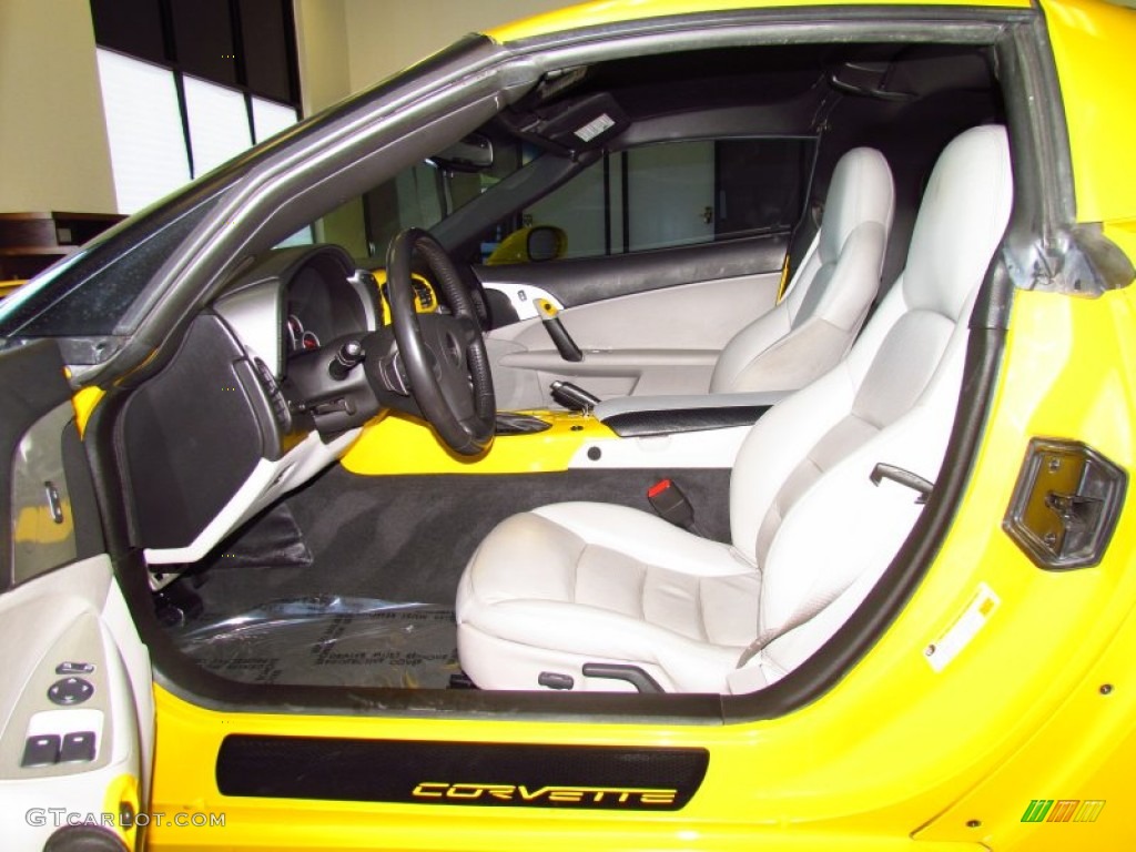 Titanium Gray Interior 2006 Chevrolet Corvette Coupe Photo #52054715