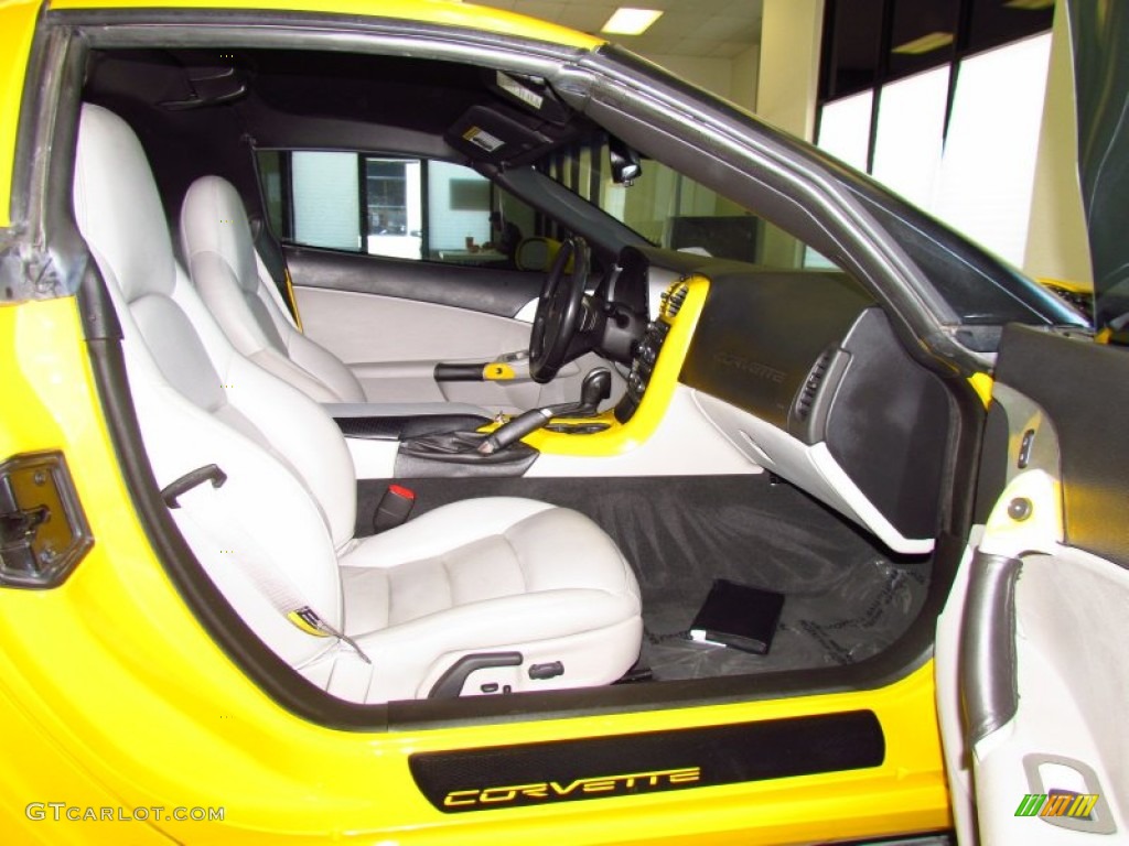 Titanium Gray Interior 2006 Chevrolet Corvette Coupe Photo #52054730