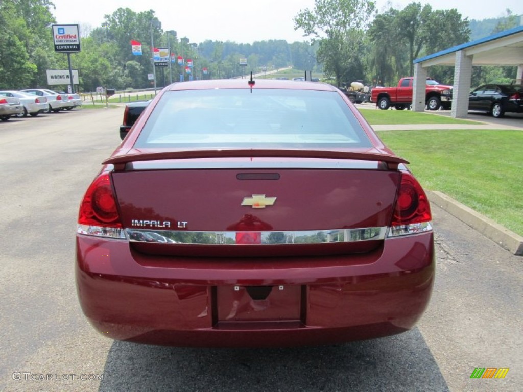 2008 Impala LT - Red Jewel Tintcoat / Neutral Beige photo #3