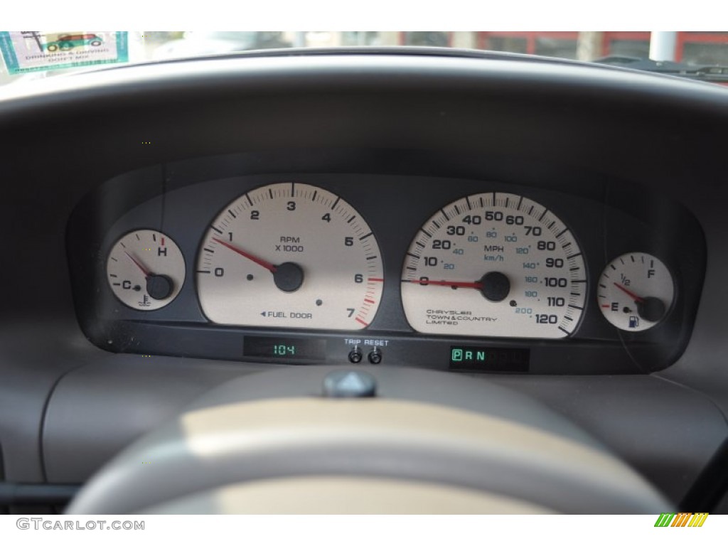 2000 Chrysler Town & Country Limited AWD Gauges Photos