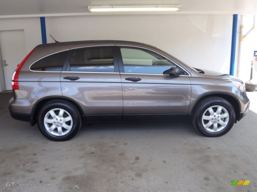 2009 CR-V EX 4WD - Urban Titanium Metallic / Gray photo #24