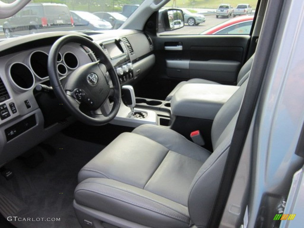 2008 Tundra Limited Double Cab 4x4 - Silver Sky Metallic / Graphite Gray photo #11