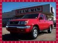 Aztec Red 1999 Nissan Frontier SE Extended Cab 4x4
