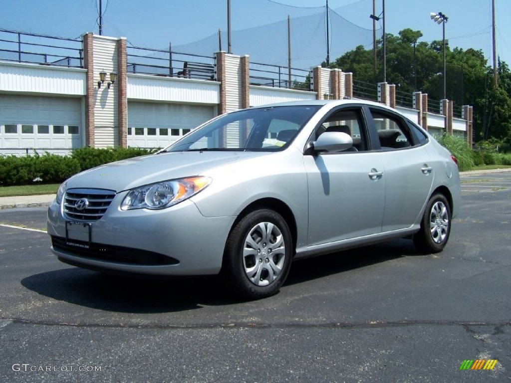 2010 Elantra Blue - Quicksilver / Gray photo #1