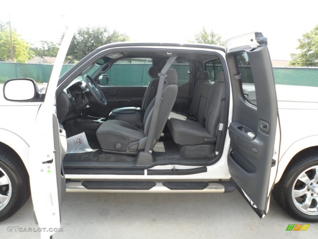 2004 Tundra SR5 Access Cab - Natural White / Gray photo #34