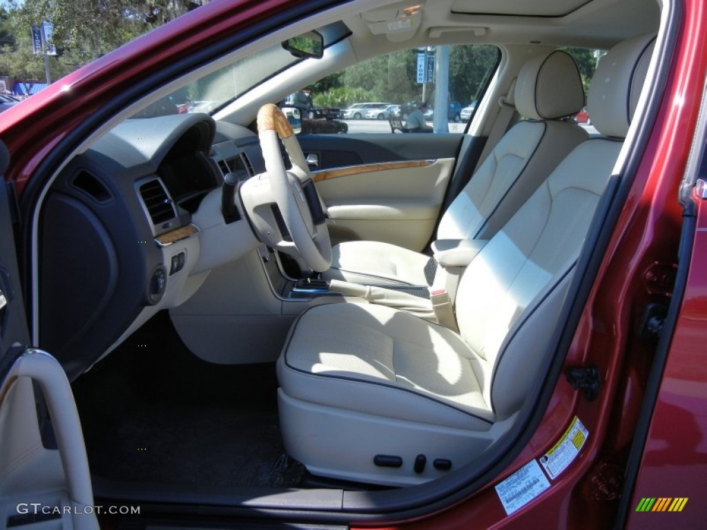Light Camel Interior 2011 Lincoln MKZ Hybrid Photo #52057724