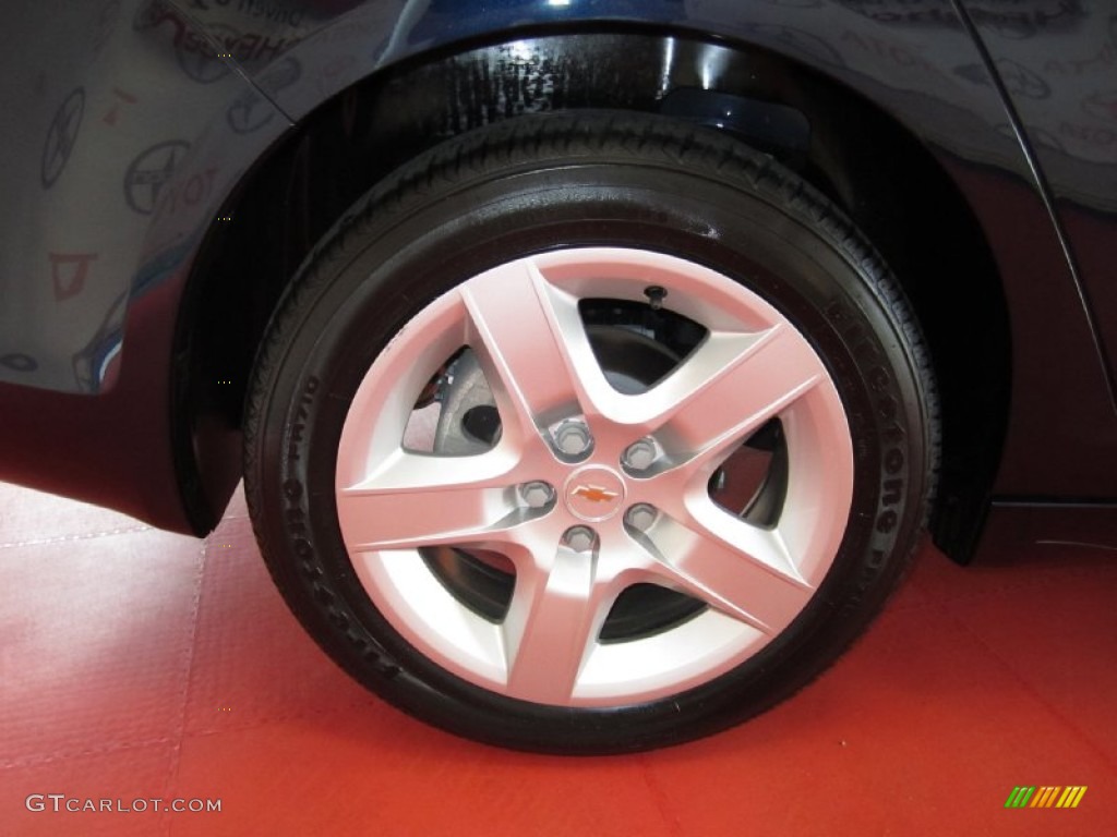 2010 Malibu LS Sedan - Imperial Blue Metallic / Titanium photo #9