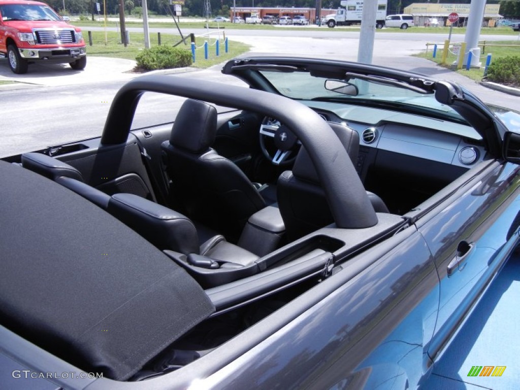 2007 Mustang GT Premium Convertible - Alloy Metallic / Dark Charcoal photo #11