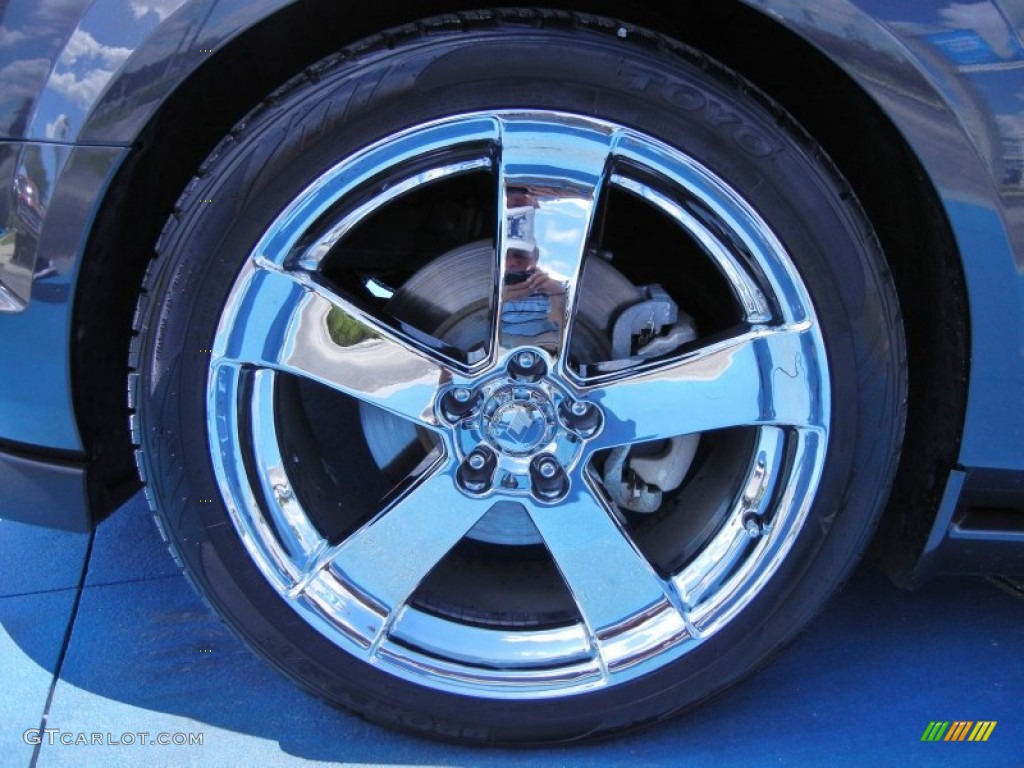 2007 Ford Mustang GT Premium Convertible Custom Wheels Photo #52060718