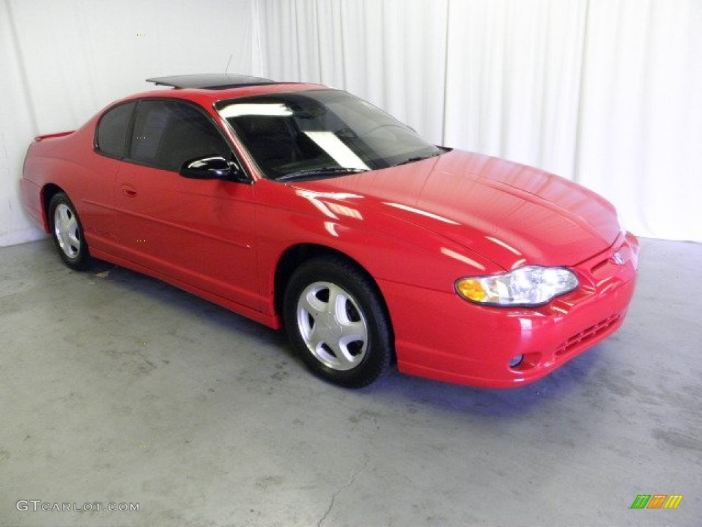 Bright Red Chevrolet Monte Carlo