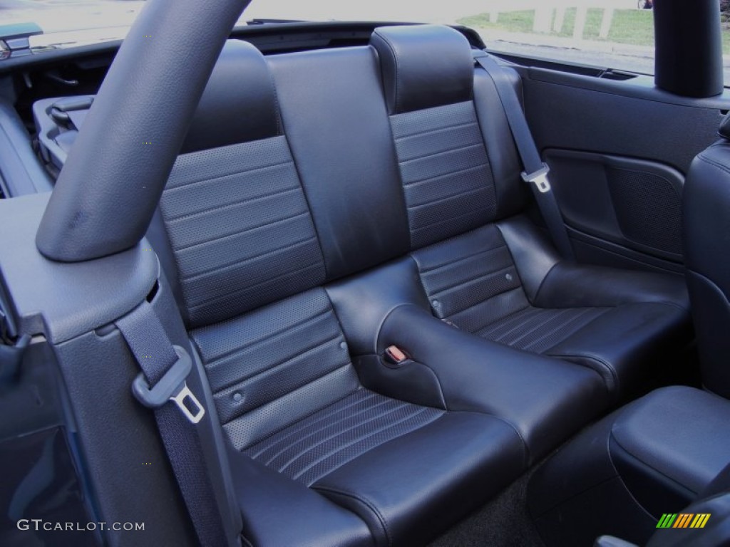 Dark Charcoal Interior 2007 Ford Mustang GT Premium Convertible Photo #52060814