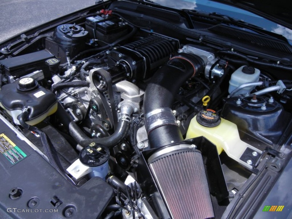 2007 Ford Mustang GT Premium Convertible 4.6 Liter Whipple Supercharged SOHC 24-Valve VVT V8 Engine Photo #52060934