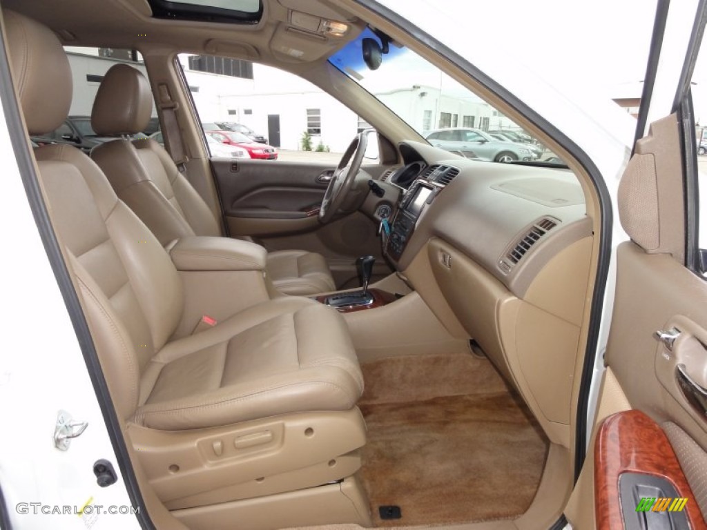 Saddle Interior 2003 Acura MDX Touring Photo #52061357