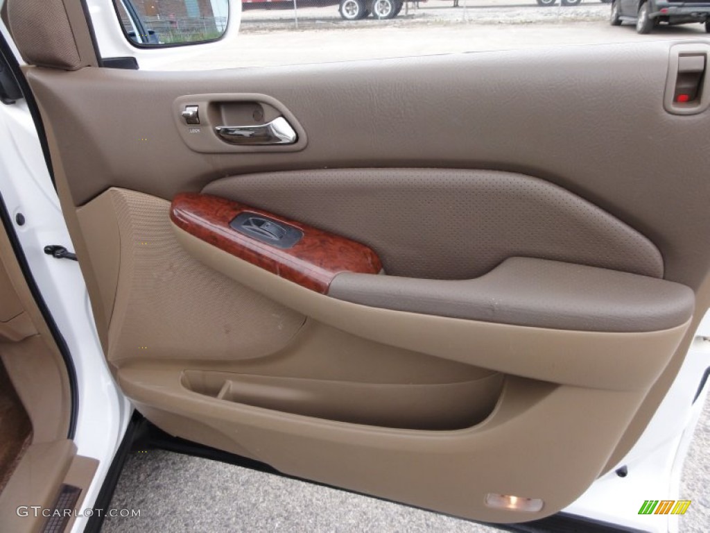 2003 MDX Touring - Taffeta White / Saddle photo #25