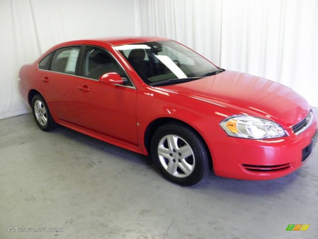 2010 Impala LS - Victory Red / Ebony photo #1