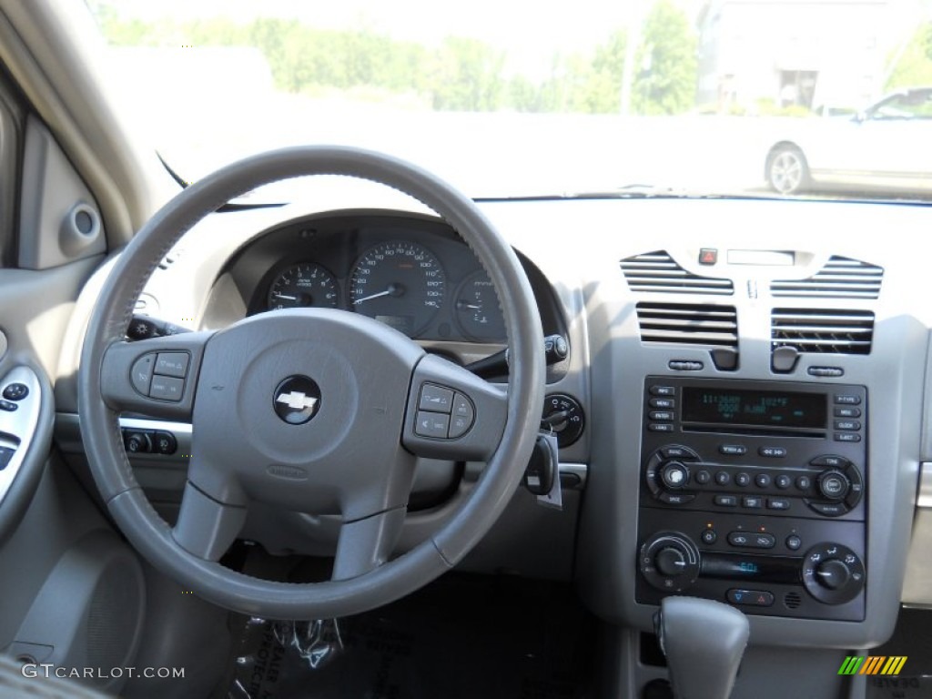 2005 Malibu LT V6 Sedan - Medium Gray Metallic / Neutral Beige photo #4