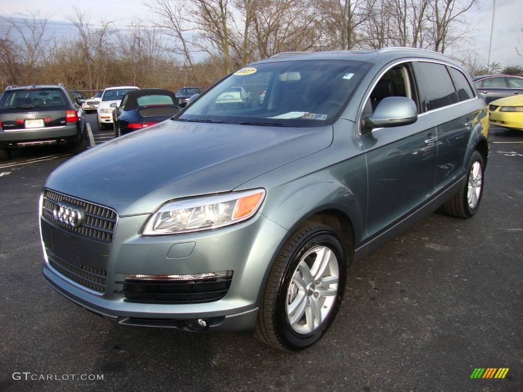 2007 Q7 4.2 quattro - Sycamore Green Metallic / Black photo #1