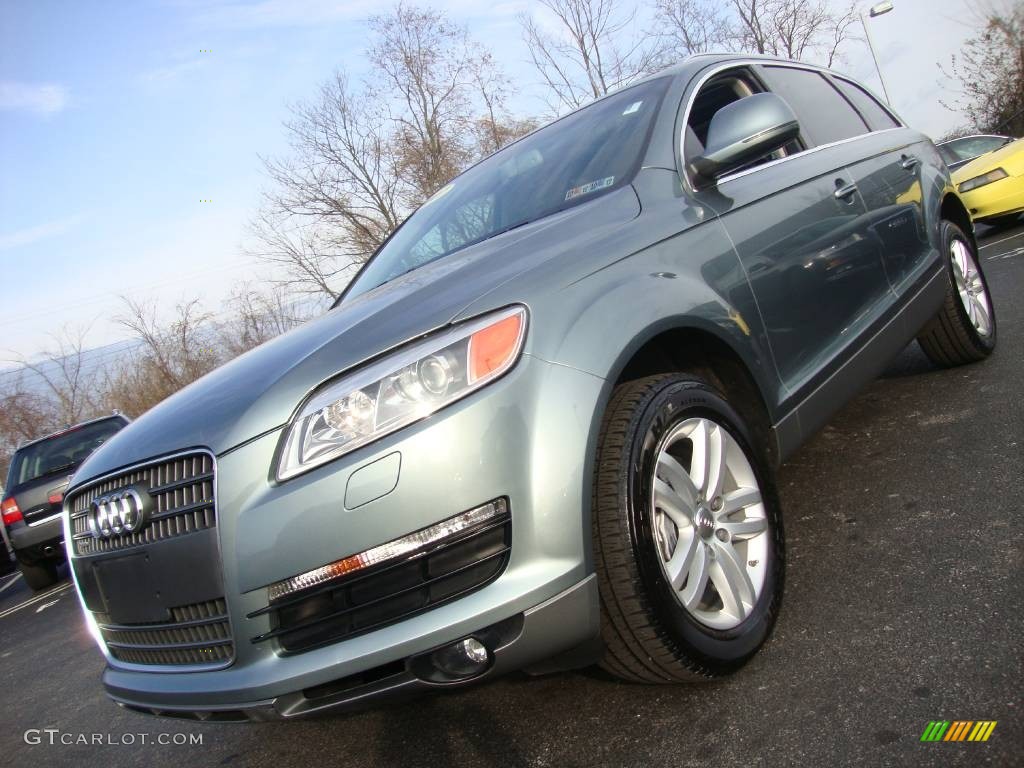 2007 Q7 4.2 quattro - Sycamore Green Metallic / Black photo #2