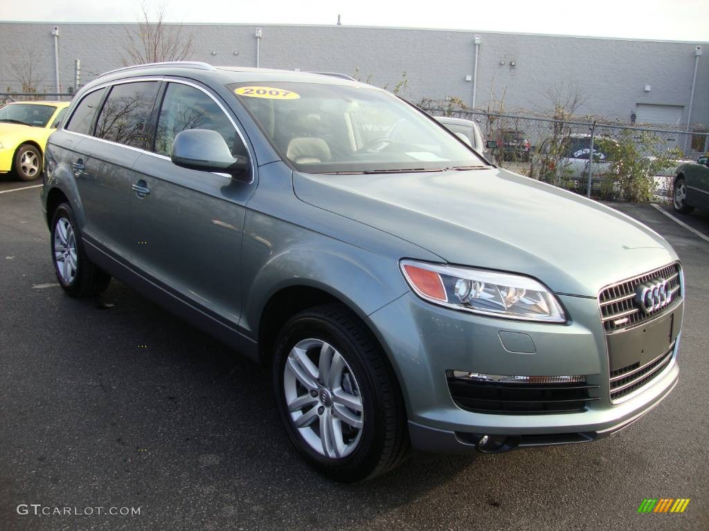 2007 Q7 4.2 quattro - Sycamore Green Metallic / Black photo #4