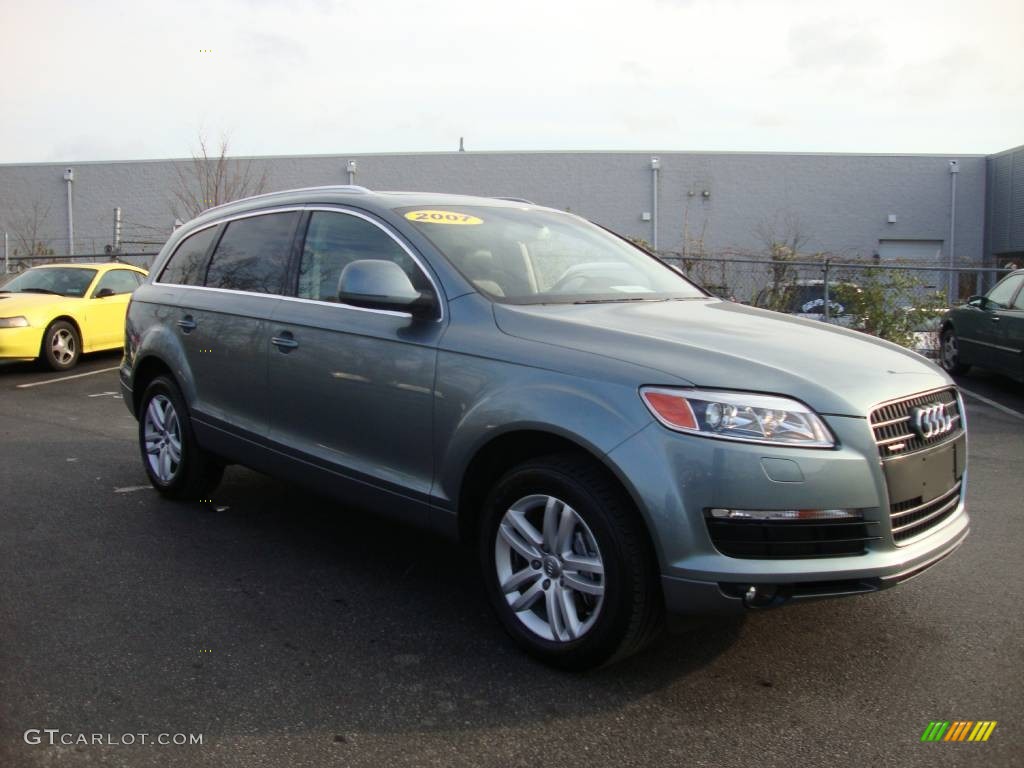 2007 Q7 4.2 quattro - Sycamore Green Metallic / Black photo #5