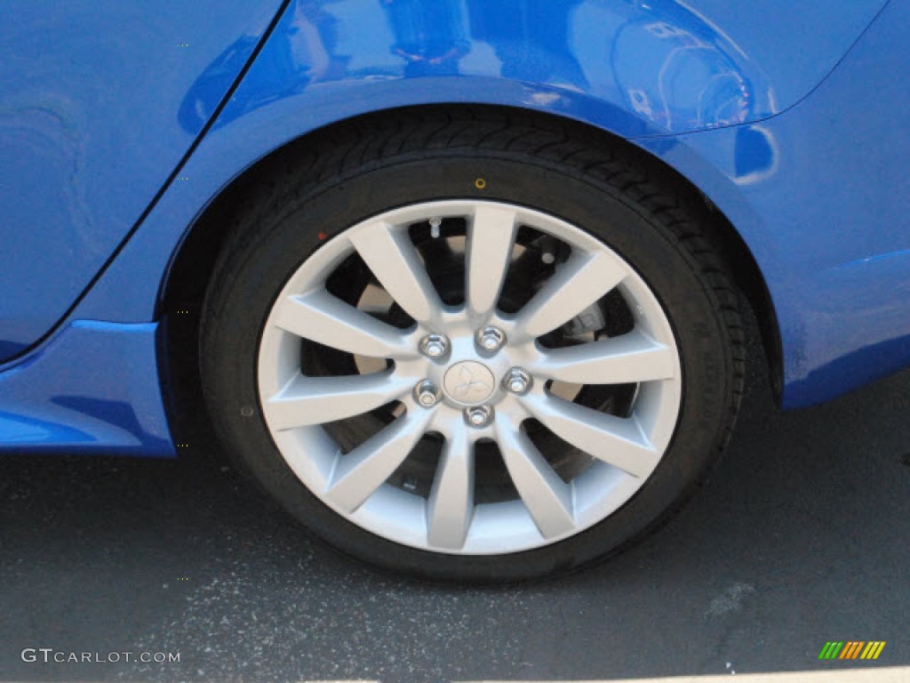 2010 Mitsubishi Lancer RALLIART AWD Wheel Photo #52062923