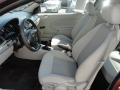 Gray 2010 Chevrolet Cobalt XFE Coupe Interior Color