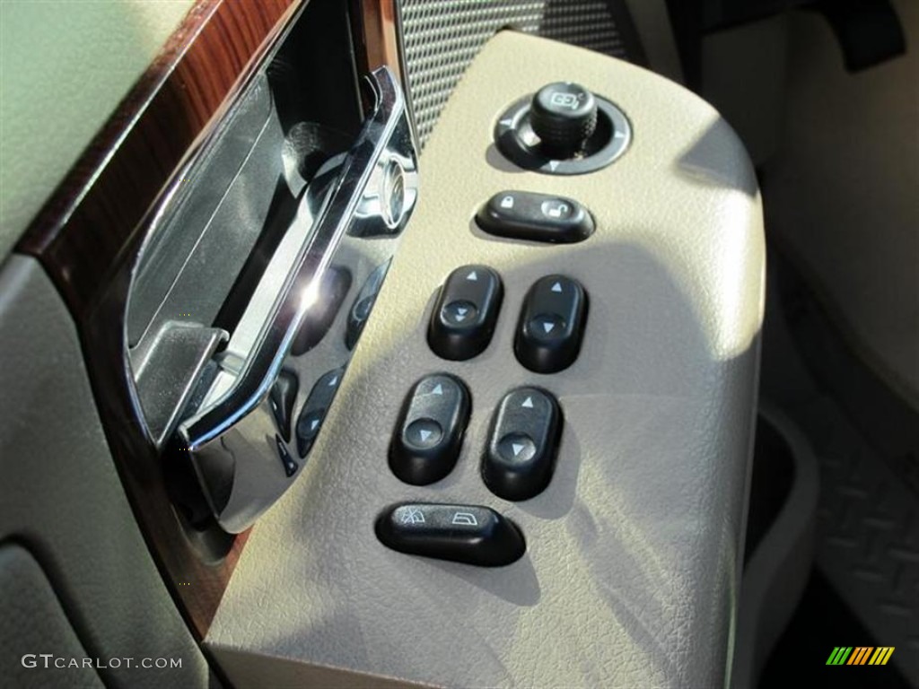 2006 F150 Lariat SuperCrew 4x4 - Dark Toreador Red Metallic / Tan photo #14