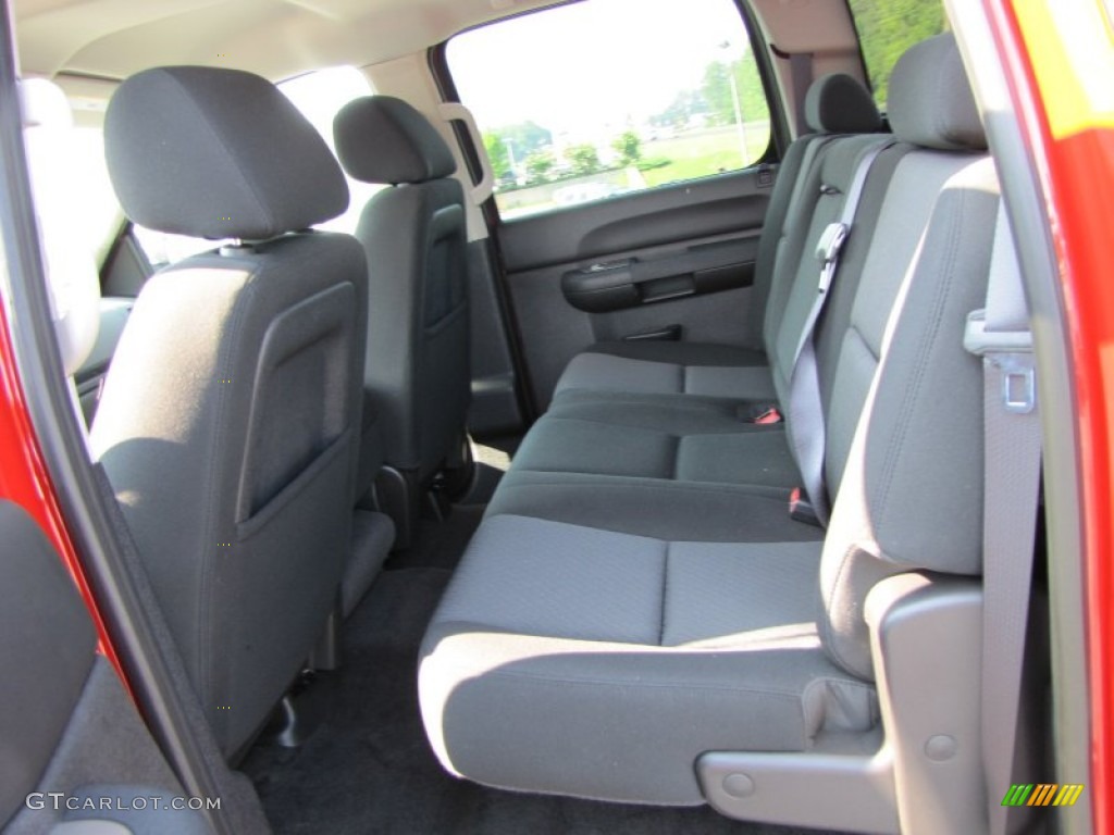 2011 Silverado 1500 LS Crew Cab - Victory Red / Dark Titanium photo #10