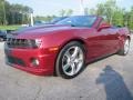 2011 Red Jewel Metallic Chevrolet Camaro SS Convertible  photo #3