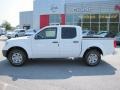 2011 Avalanche White Nissan Frontier S Crew Cab  photo #2